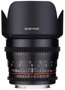 Объектив Samyang 50mm T1.5 AS UMC VDSLR Canon M фото