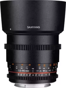 Объектив Samyang 85mm T1.5 AS IF UMC VDSLR для Sony E фото