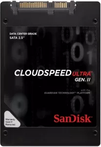 Жёсткий диск SSD SanDisk CloudSpeed Ultra Gen II (SDLF1DAM-400G-1JA2) 400Gb фото
