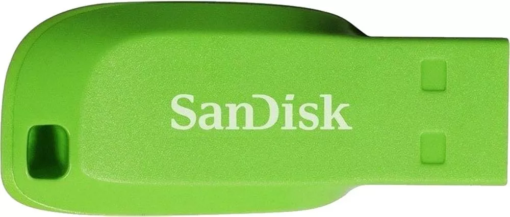 USB-флэш накопитель SanDisk Cruzer Blade Green 64GB (SDCZ50C-064G-B35GE) фото
