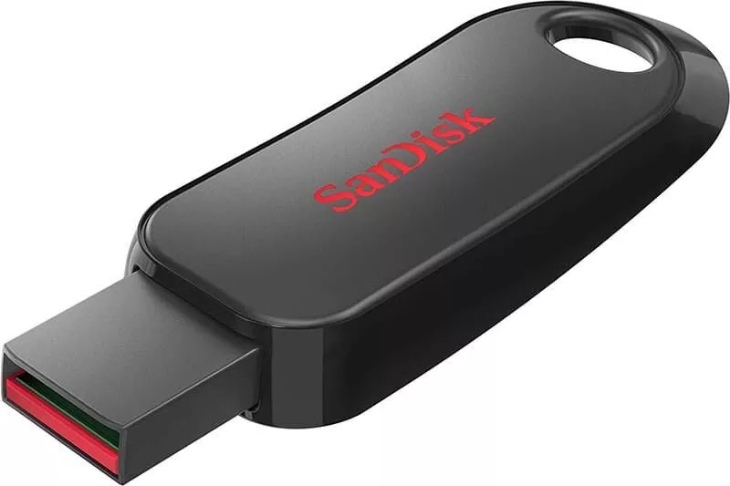 USB Flash SanDisk Cruzer Snap 128GB (черный) фото