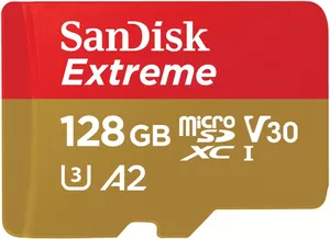 Карта памяти SanDisk Extreme microSDXC 128GB (SDSQXAA-128G-GN6GN) фото