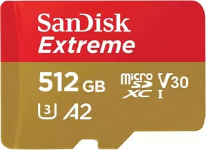 Карта памяти SanDisk Extreme microSDXC 512Gb (SDSQXAV-512G-GN6MN) фото