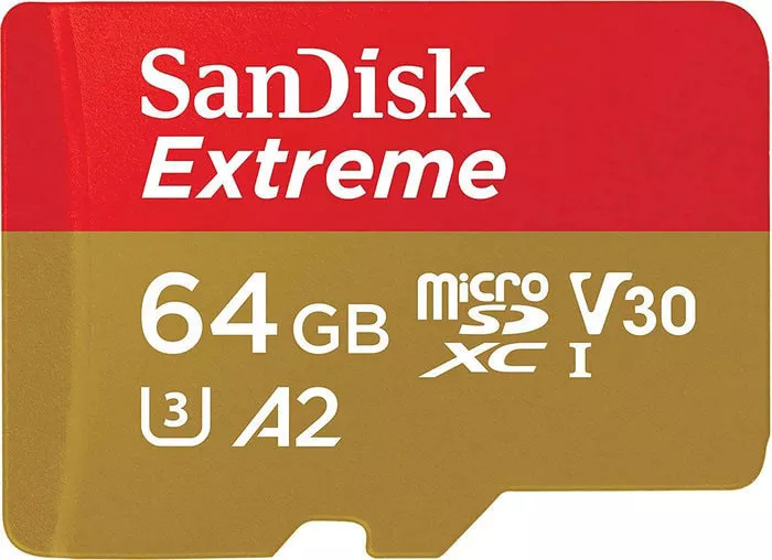 Карта памяти SanDisk Extreme microSDXC 64Gb (SDSQXA2-064G-GN6GN) фото