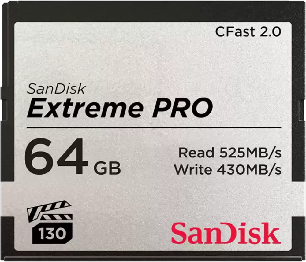 SanDisk Extreme PRO CFast 2.0 SDCFSP-064G-G46D 64GB