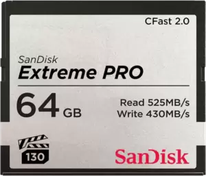 SanDisk Extreme PRO CFast 2.0 SDCFSP-064G-G46D 64GB
