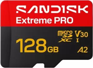 Карта памяти SanDisk Extreme Pro microSDXC 128GB SDSQXCJ-128G-GS6MA фото