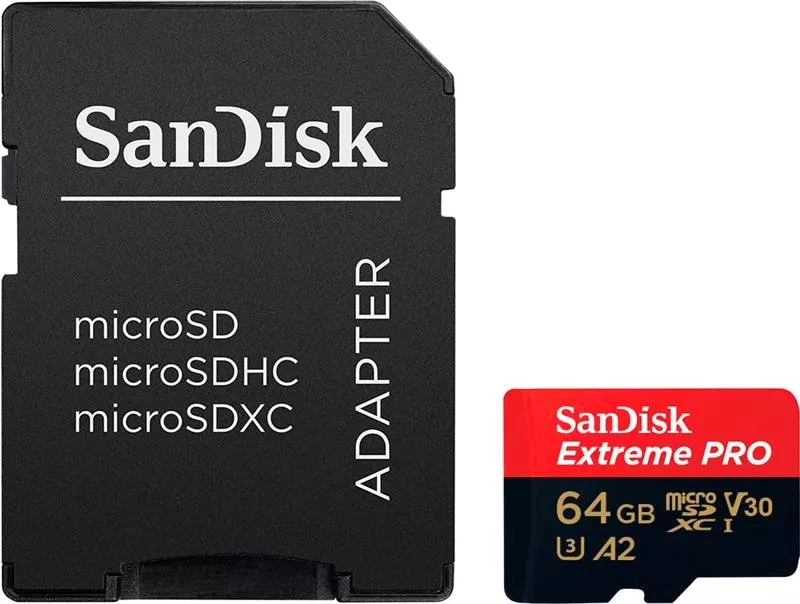 Карта памяти SanDisk Extreme PRO microSDXC 64Gb (SDSQXCY-064G-GN6MA) фото