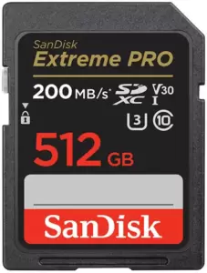 Карта памяти SanDisk Extreme PRO SDXC 512Gb (SDSDXDK-512G-GN4IN)