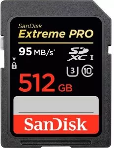 Карта памяти SanDisk Extreme PRO SDXC 512Gb (SDSDXPA-512G-G46) фото