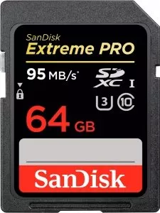 Карта памяти SanDisk Extreme PRO SDXC 64Gb (SDSDXPA-064G-X46) фото