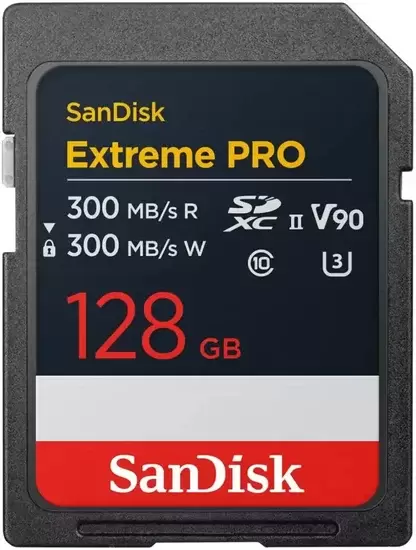 SanDisk Extreme PRO SDXC SDSDXDM-128G-GN4IN 128GB