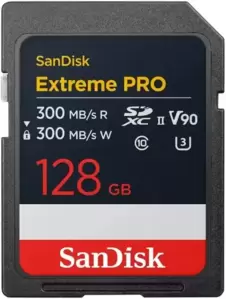 Карта памяти SanDisk Extreme PRO SDXC SDSDXDM-128G-GN4IN 128GB фото