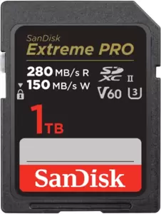 Карта памяти SanDisk Extreme PRO SDXC SDSDXEP-1T00-GN4IN 1TB фото