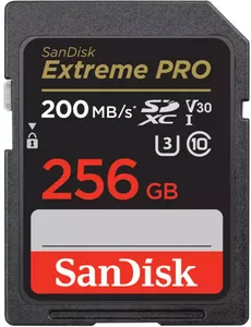 Карта памяти SanDisk Extreme PRO SDXC SDSDXXD-256G-GN4IN 256GB фото
