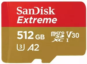 Карта памяти SanDisk Extreme SDSQXAV-512G-GN6MA microSDXC 512GB фото