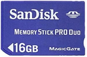 Карта памяти SanDisk Memory Stick PRO Duo 16GB фото