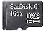 Карта памяти SanDisk MicroSDHC 16GB фото
