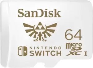 Карта памяти SanDisk Nintendo Switch Licensed Card The Legend of Zelda Edition microSDXC 64GB SDSQXAT-064G-GN3ZN фото