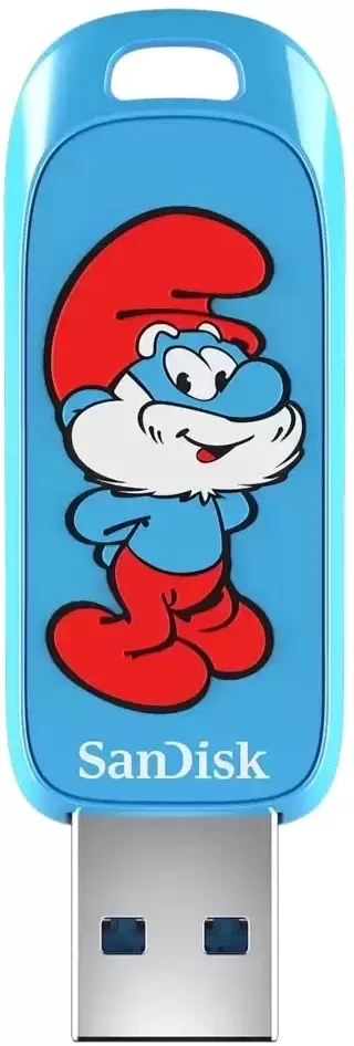 SanDisk Smurfs 64Gb SDCZIS-064G-G46