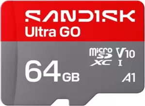 Карта памяти SanDisk Ultra GO microSDXC 64GB SDSQUGN-064G-GN6MN фото