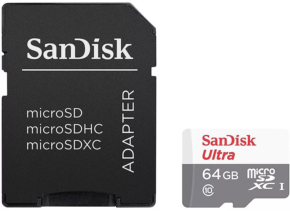 Карта памяти SanDisk Ultra microSDXC 64GB (SDSQUNR-064G-GN3MA) фото