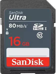 Карта памяти SanDisk Ultra SDHC 16GB (SDSDUNS-016G-GN3IN) фото