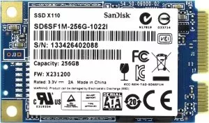 Жесткий диск SSD SanDisk X110 (SD6SF1M-256G-1022I) 256 Gb фото