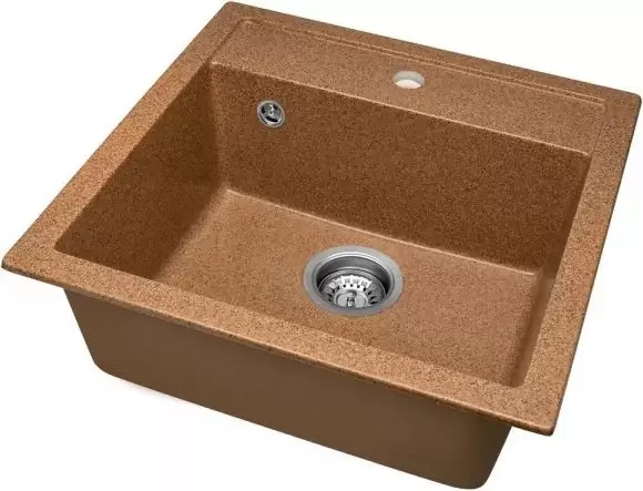Кухонная мойка Saniteco Terra (терракот) фото