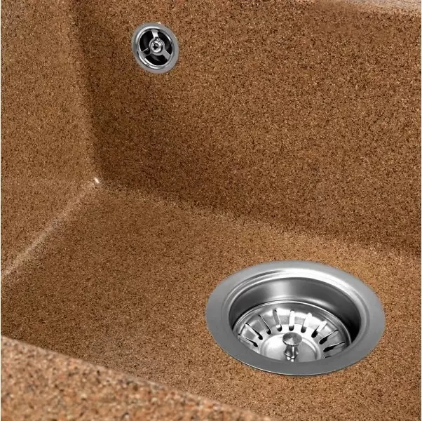 Кухонная мойка Saniteco Terra (терракот) фото