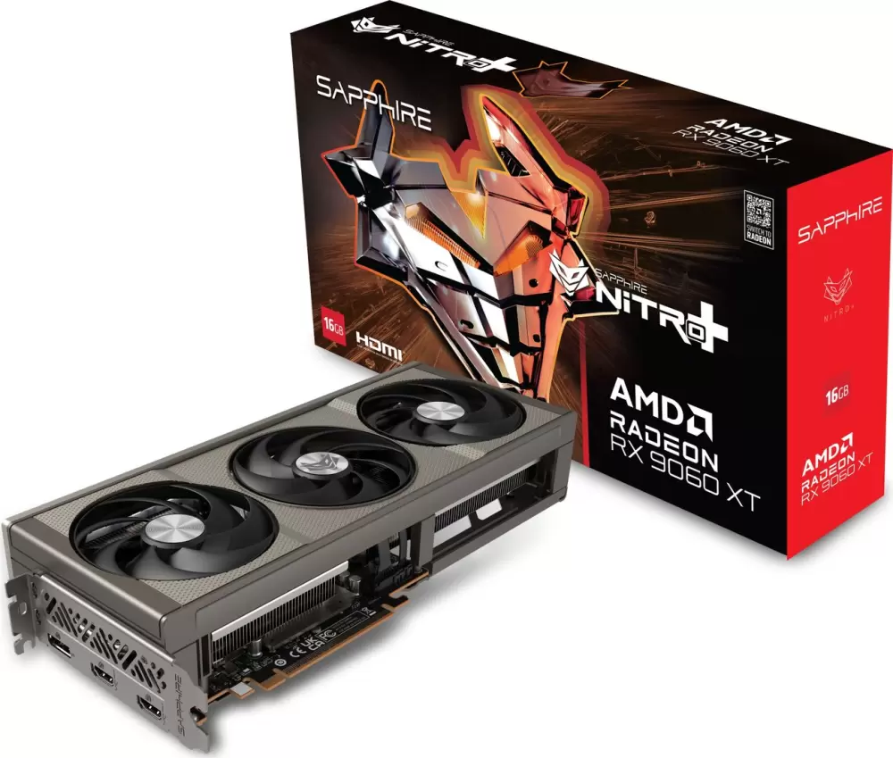 Видеокарта Sapphire Nitro+ Radeon RX 9060 XT 11350-01-20G фото