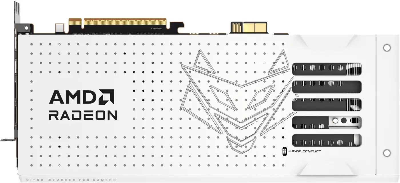 Видеокарта Sapphire Nitro+ Radeon RX 9070 XT OC PhantomLink Polar Edition 11348-08-20G фото 5
