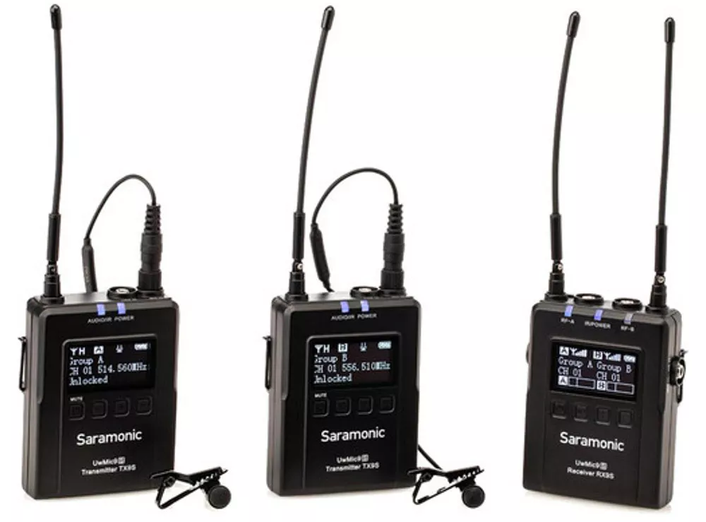 Радиосистема Saramonic UwMic9s Kit2 (TX+TX+RX) фото