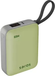 Портативное зарядное устройство SAROS AXL220 20000mAh (зеленый) фото