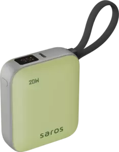 Портативное зарядное устройство SAROS AXL102 10000mAh (зеленый) фото