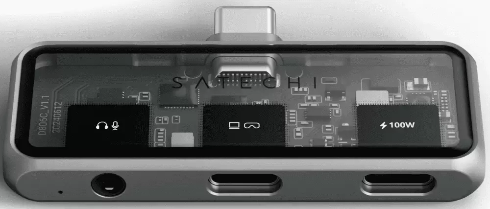 Док-станция Satechi Mobile XR Hub with Audio ST-HXRAJM (серый) фото