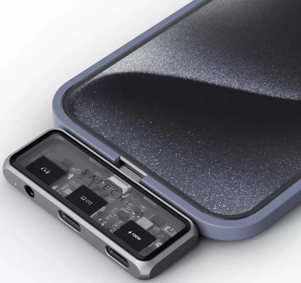 Док-станция Satechi Mobile XR Hub with Audio ST-HXRAJM (серый) фото