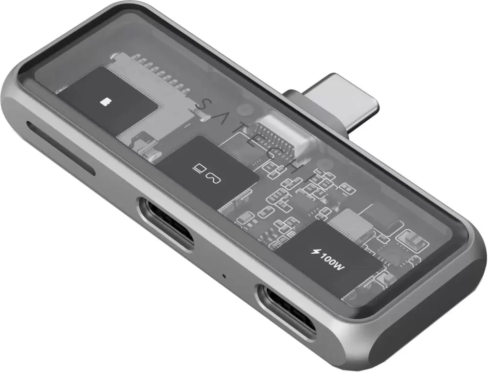 Satechi Mobile XR Hub with microSD Reader ST-HXRSDM (серый)