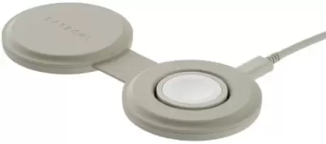 Satechi OntheGo 2-in-1 Charger ST-QTG21W (бежевый)