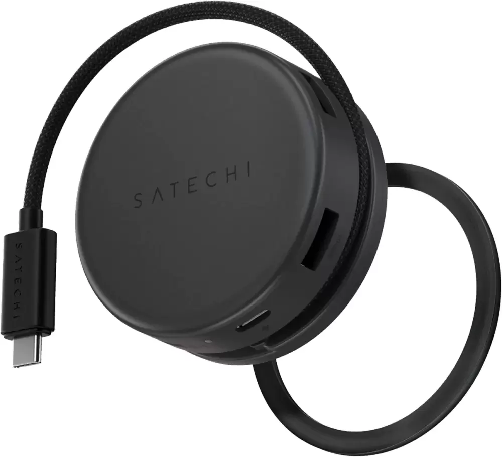 Satechi OntheGo 7-in-1 Multiport Adapter ST-POTG7C (черный)
