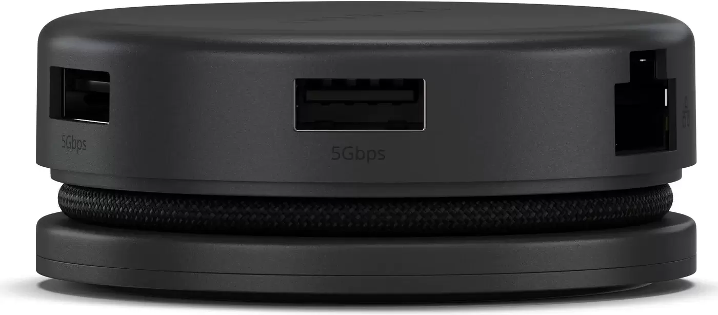 Док-станция Satechi OntheGo 7-in-1 Multiport Adapter ST-POTG7C (черный) фото 3