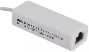 Сетевой адаптер Selenga USB 2.0-LAN RJ45 100Mb White фото