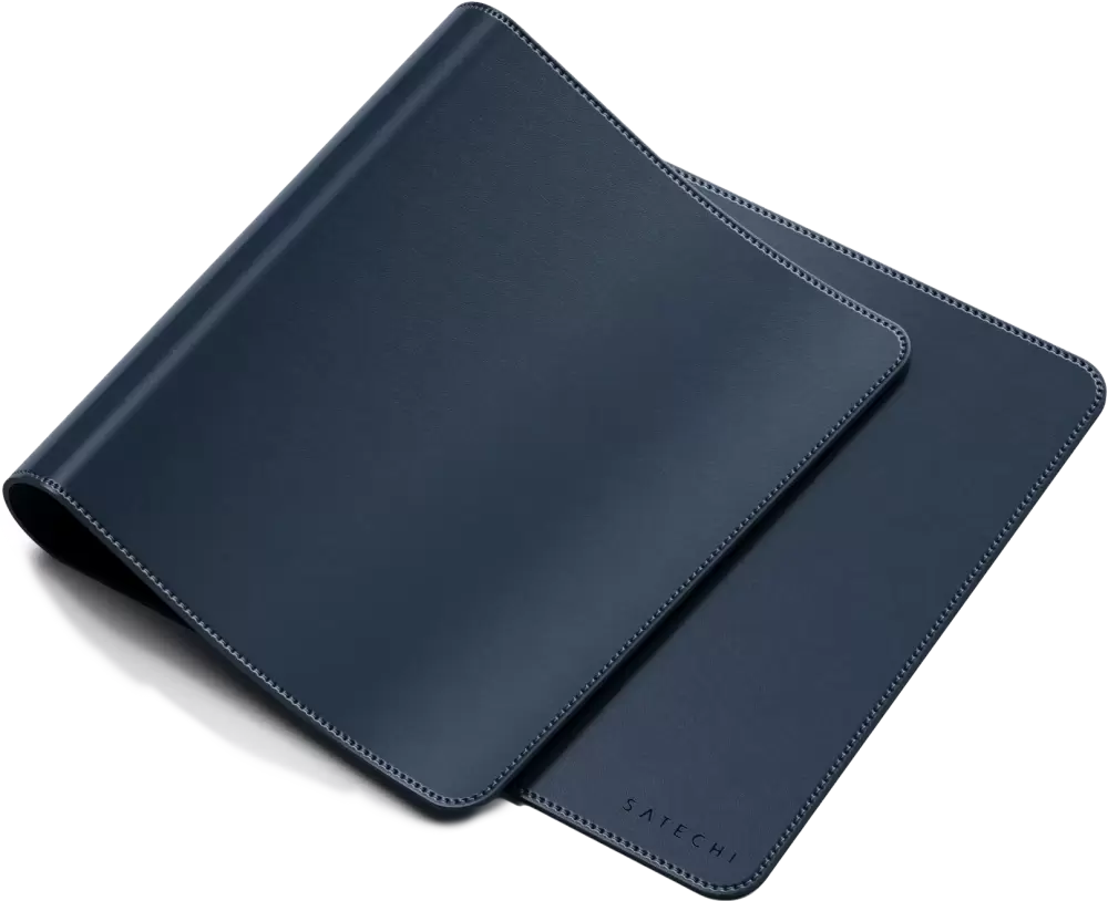 Коврик для стола Satechi Vegan-Leather Premium Desk Mat ST-LPDMB (синий) фото