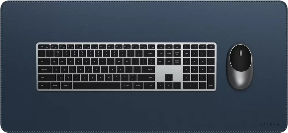 Satechi Vegan-Leather Premium Desk Mat ST-LPDMB (синий)