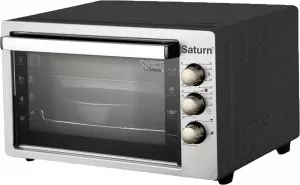 Электропечь Saturn ST-EC1087 Black фото