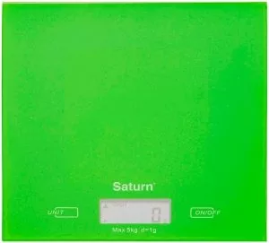 Весы кухонные Saturn ST-KS7810 green фото