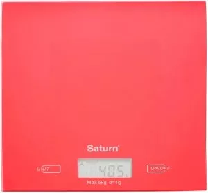 Весы кухонные Saturn ST-KS7810 red фото