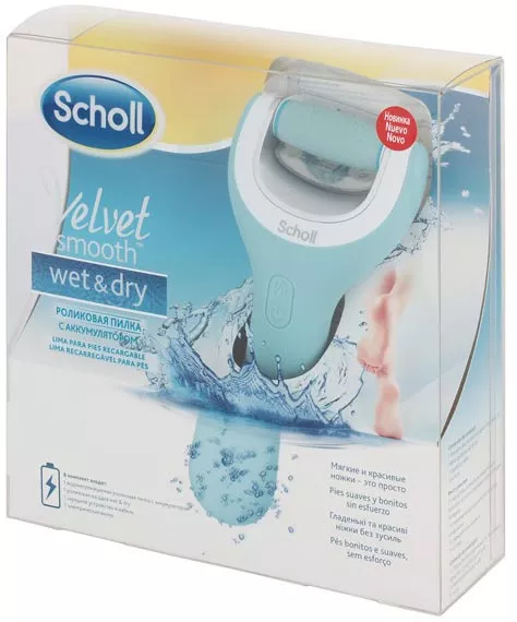 Педикюрный набор Scholl Velvet Smooth Wet Dry фото 4