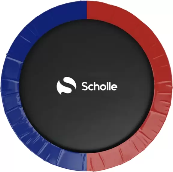 Батут Scholle Space Twin 14FT (красный-синий) фото