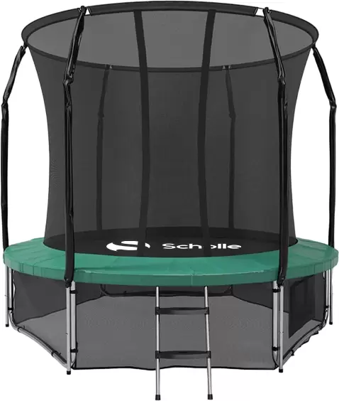 Батут Scholle Space Twin 8FT (зеленый-оранжевый) фото